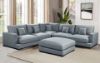 Picture of Test No Order - CARLO Fabric Corner Sofa with Ottoman