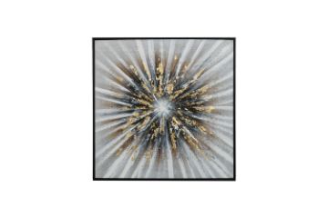 Picture of Test No Order - H84 Canvas Print Wall Art With Black Frame (80cmx80cm)