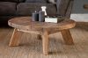 Picture of Test No Order - TRAVER 100% Reclaimed Pine Wood Round Coffee Table (90cmx90cm)