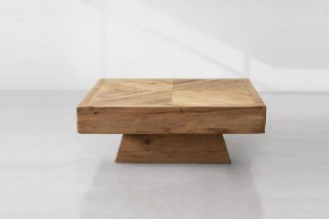 Picture of Test No Order - HOMER 100% Reclaimed Pine Wood Square Coffee Table (100cmx100cm)