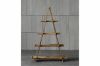 Picture of Test No Order - ELMORE 100% Reclaimed Pine Wood Scandi 4-Tier Triangular Shelf (183cmx120cm)