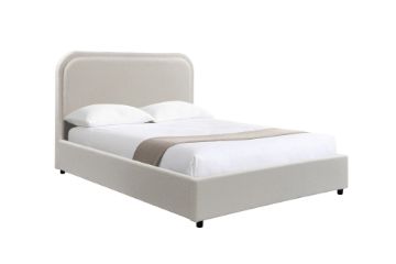 Picture of Test No Order - DOROTHY Fabric Bed Frame (Beige) - Double