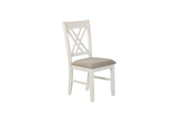 Picture of Test No Order - LINDOS Dining Chair (White) - Single