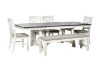 Picture of Test No Order - LINDOS 1.7M-2.4M Extendable Dining Table (White)