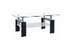 Picture of Test No Order - HORIZON Glass Coffee Table in 2 Sizes (Black Veneer)