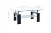 Picture of Test No Order - HORIZON Glass Coffee Table in 2 Sizes (Black Veneer)