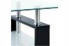 Picture of Test No Order - HORIZON Glass Coffee Table in 2 Sizes (Black Veneer)