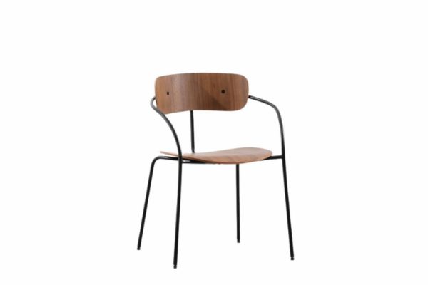 Picture of Test No Order - LYRA Dining Arm Chair (Walnut)