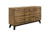 Picture of Test No Order - (FLOOR MODEL CLEARANCE)  CALLA Solid Acacia 2DR 3DRW Sideboard/Buffet