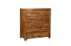 Picture of Test No Order - (FLOOR MODEL CLEARANCE) MALAGA 6-Drawer Tallboy (Brown)