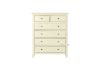 Picture of Test No Order - (FLOOR MODEL CLEARANCE) ELIZABETH 6-Drawer Tallboy (Cream) 