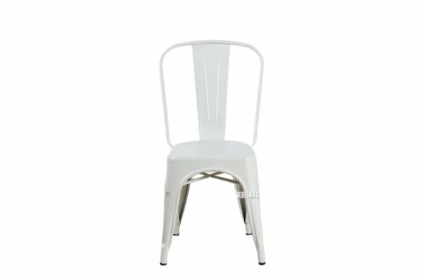 Picture of Test No Order - TOLIX Replica Dining Chair - Matt White