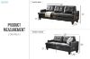 Picture of Test No Order - KNOLLWOOD 3/2 Seater Sofa Set (Black)