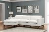 Picture of Test No Order - VENICE Feather Filled Fabric Sectional Sofa  (White) 