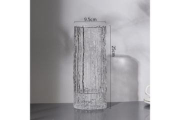 Picture of Test No Order - GLACIER-SHAPED Glass Vase (Transparent) - Short