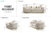 Picture of Test No Order - PIEDMONT 3/2/1 Seater Chesterfield Velvet Sofa Range (Beige)