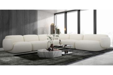 Picture of Test No Order - SUMMIT Fabric Modular Corner Sofa (White)   