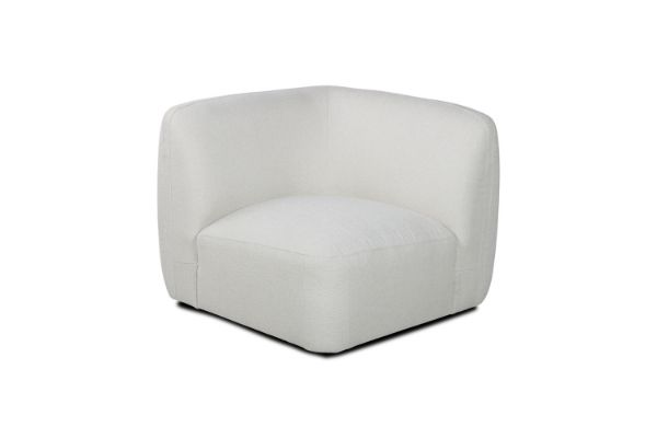 Picture of Test No Order - SUMMIT Fabric Modular Corner Sofa (White) - Corner Seat