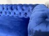 Picture of Test No Order - MANCHESTER 3/2/1 Seater Button-Tufted Velvet Fabric Sofa Range (Blue)