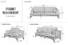 Picture of Test No Order - MARTINI 3/2/1 Seater Fabric Sofa Range 