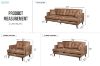 Picture of Test No Order - BARRET 3/2/1 Seater Air Leather Sofa (Brown)