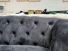 Picture of Test No Order - MALMO 3/2/1 Seater Velvet Sofa Range with Pillows (Black)