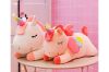 Picture of Test No Order - CUTE RAINBOW with Winged Unicorn Cushion (White) - 80cm