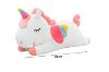 Picture of Test No Order - CUTE RAINBOW with Winged Unicorn Cushion (White) - 80cm