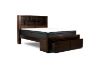 Picture of Test No Order - MALAGA Storage Bed Frame In Queen Size (Walnut)