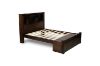 Picture of Test No Order - MALAGA Storage Bed Frame In Queen Size (Walnut)