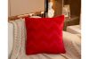 Picture of Test No Order - FLUFFY Embroidery Pillow Cushion with Inner Assorted (45cmx45cm) - Bright Red