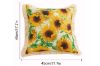 Picture of Test No Order - GOLDEN Sunflower Fringe Trim Cushion