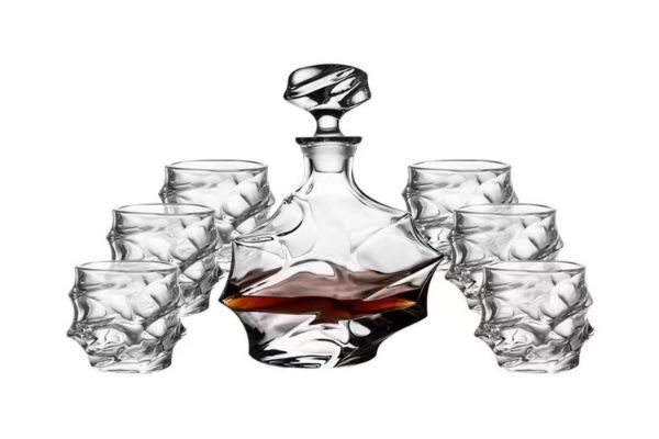 Picture of Test No Order - M13679 Whisky Decanter Set with 6 Glasses