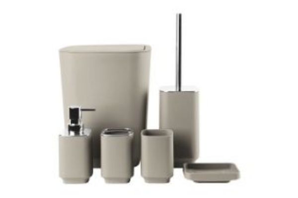 Picture of Test No Order - HOUSEHOLD 4PC/6PC Bathroom Accessories Set (Beige)