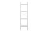 Picture of Test No Order - AIDEN H136 Narrow 4-Tier Shelf (White)