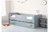 Picture of Test No Order - BUNNY Solid Pine Wood Single Trundle Bed (Green & Natural)