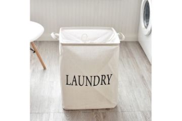 Picture of Test No Order - SQUARE BOX 40cmx30cmx60cm Laundry Basket (White)