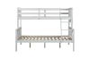 Picture of Test No Order - VICKY Solid Pine Wood Single Over Double Bunk Bed (White) 