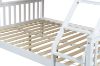 Picture of Test No Order - VICKY Solid Pine Wood Single Over Double Bunk Bed (White) 