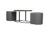 Picture of Test No Order - IRENE 3PC Coffee Table with 2 Stools