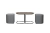 Picture of Test No Order - IRENE 3PC Coffee Table with 2 Stools