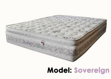 Picture of Test No Order - SOVERIEIGN Memory Foam & Latex Pocket Spring Mattress - Double Size