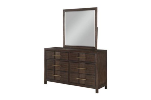 Picture of Test No Order - HOPKINS 6-Drawer Dresser with Mirror