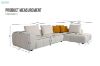 Picture of Test No Order - PADUA Fabric Sectional Sofa (Cream)