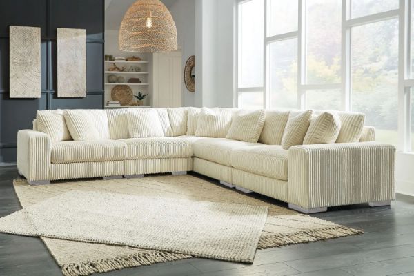 Picture of Test No Order - WINSTON Corduroy Velvet Modular Sofa (Beige)