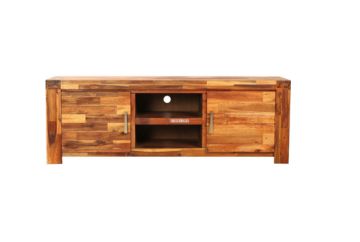 Picture of Test No Order - (FLOOR MODEL CLEARANCE) PHILIPPE Acacia TV Unit (Rustic Java Colour)