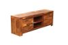 Picture of Test No Order - (FLOOR MODEL CLEARANCE) PHILIPPE Acacia TV Unit (Rustic Java Colour)