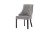 Picture of Test No Order - (FLOOR MODEL CLEARANCE) DARCY Velvet Dining Chair with Wooden Legs (Grey)