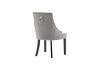 Picture of Test No Order - (FLOOR MODEL CLEARANCE) DARCY Velvet Dining Chair with Wooden Legs (Grey)