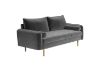 Picture of Test No Order - (FLOOR MODEL CLEARANCE) HENRY 3/2 Velvet Sofa Range - 2 Seater